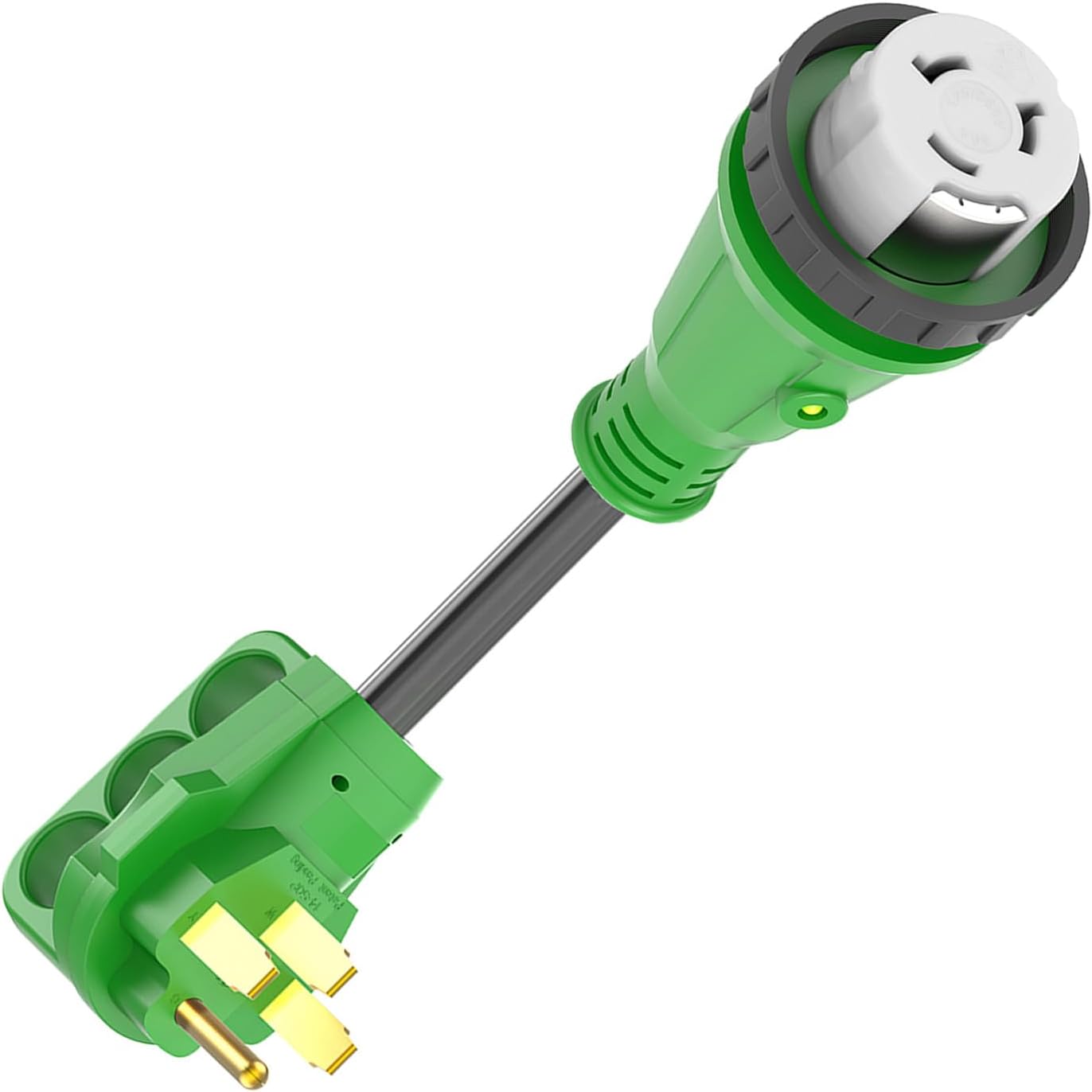 Red Hound Auto RV Electrical Locking Adapter 50A Male to 50A Female Red Hound Auto RV Electrical Locking Adapter 50A Male to 50A Female