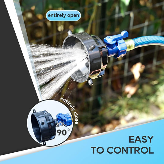 RV Sewer Hose Rinse Cap Kit