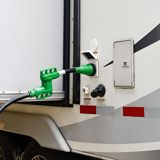 50 Amp to 50 Amp RV Adapter Cord with Lock