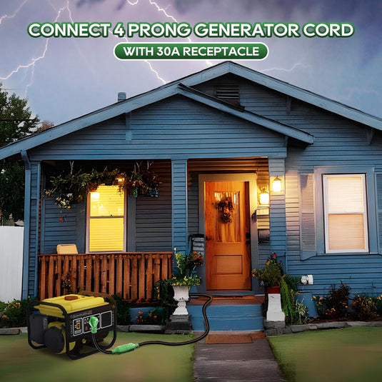 30 Amp to 30 Amp Generator Adapter Cord