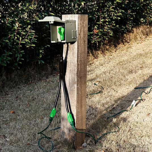 RV Y Adapter - 30A to 15A/15A