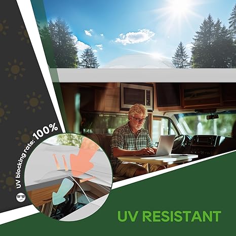 RVGUARD RV Skylight Replacement Outer Dome - 22