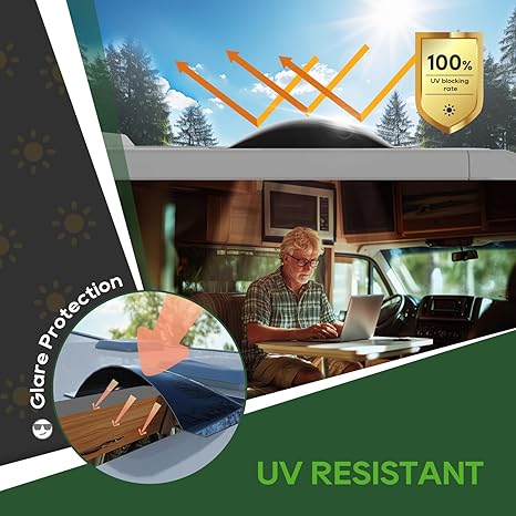 RVGUARD RV Skylight Replacement Outer Dome - 30