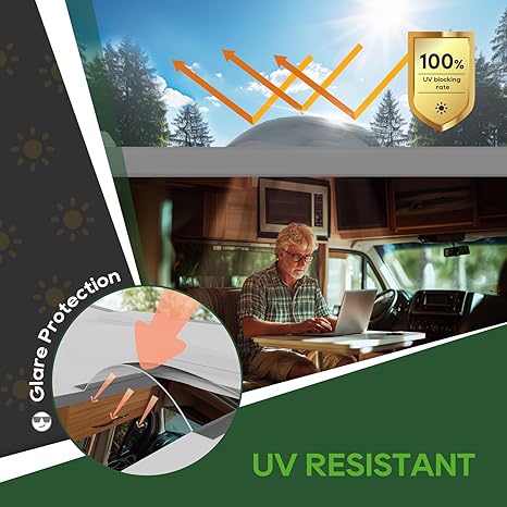 RVGUARD RV Skylight Replacement Outer Dome - UV resistant