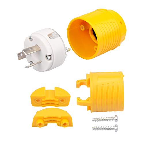 Locking Male Plug 125V 20 Amp - RVGUARD