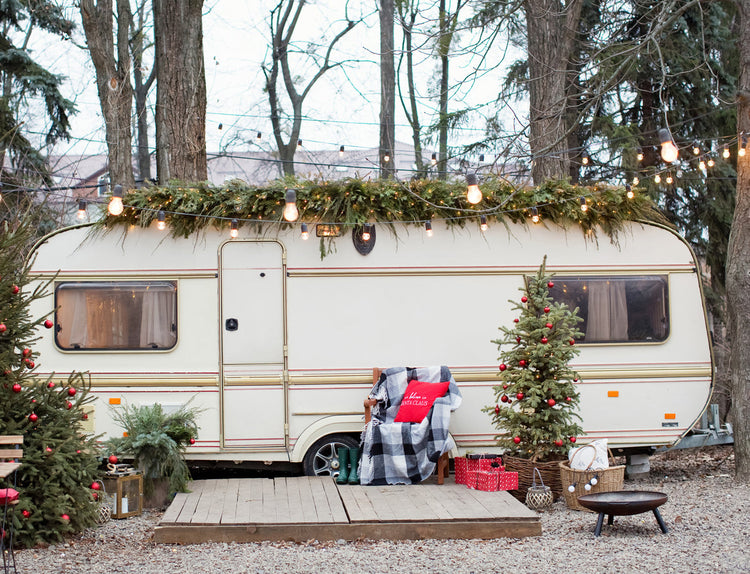 Christmas Decorated RV