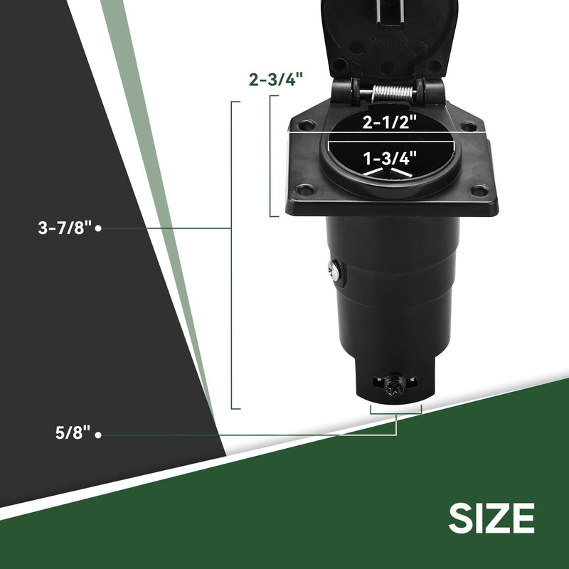 Load image into Gallery viewer, 12 Volt Trailer Connector 7 Pin - RVGUARD
