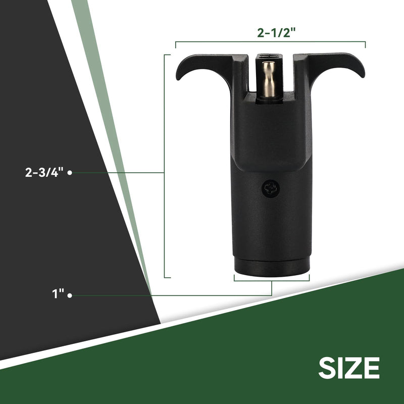 Load image into Gallery viewer, 12 Volt Trailer Plug Adapter 6 Pin to 4 Pin - RVGUARD

