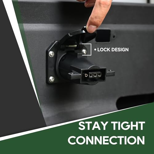 12 Volt Trailer Plug Adapter 7 Pin to 4 Pin - RVGUARD