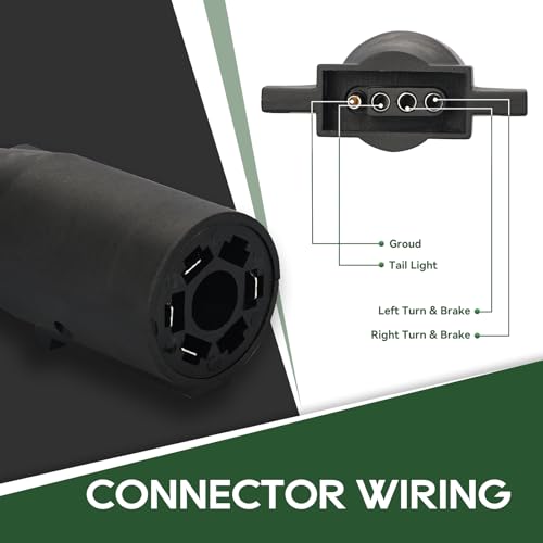 12 Volt Trailer Plug Adapter 7 Pin to 4 Pin - RVGUARD