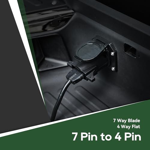 12 Volt Trailer Plug Adapter 7 Pin to 4 Pin - RVGUARD