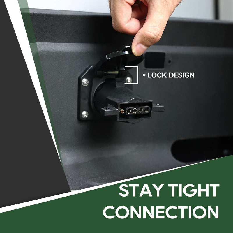 Load image into Gallery viewer, 12 Volt Trailer Plug Adapter 7 Pin to 5 Pin - RVGUARD

