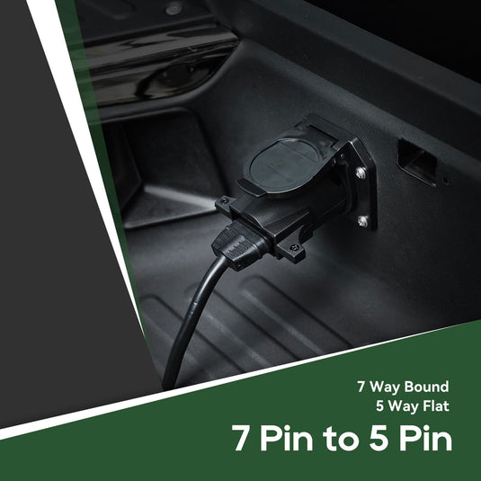 12 Volt Trailer Plug Adapter 7 Pin to 5 Pin - RVGUARD