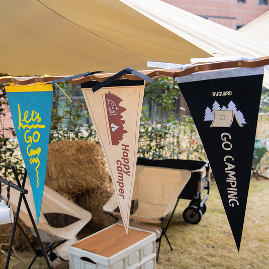 RV camping pennant flag