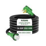 50 Amp RV Extension Cord with Locking Connector