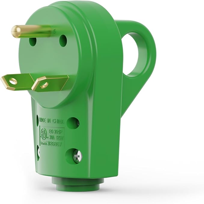 Load image into Gallery viewer, RV Replacement Male Plug 125V 30 Amp
