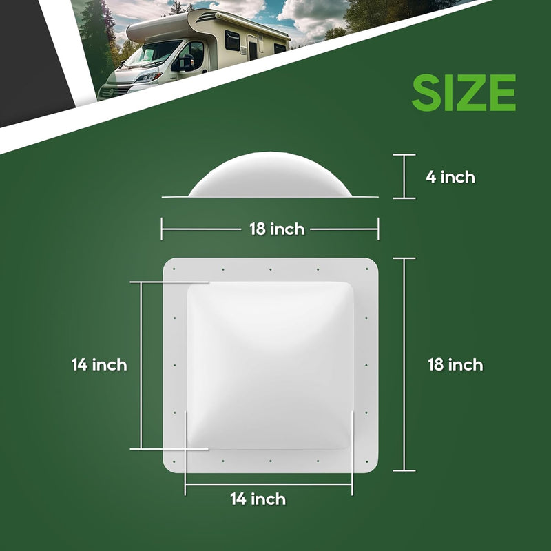 Load image into Gallery viewer, RV Skylight Bundle - 14"x14"
