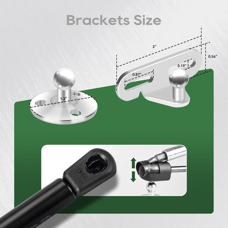 Load image into Gallery viewer, RV Gas Struts - Heavy Duty Lift Support 10inch 10lbs
