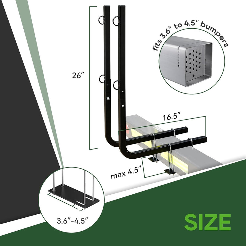 Load image into Gallery viewer, RV Tote Tank Carrier Bumper Mount Holder
