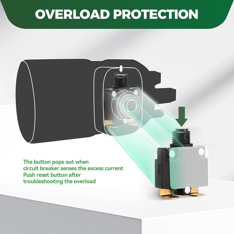 Load image into Gallery viewer, 30 Amp to 50 Amp RV Adapter Plug with Circuit Breaker - TT-30P to 14-50R
