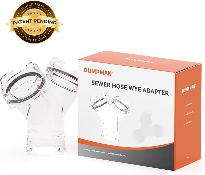 Load image into Gallery viewer, RV Sewer Hose Connector - Y Adapter
