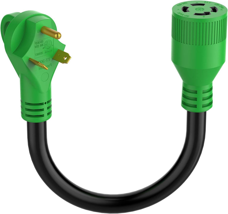 Load image into Gallery viewer, 30 Amp to 30 Amp Generator Adapter Cord
