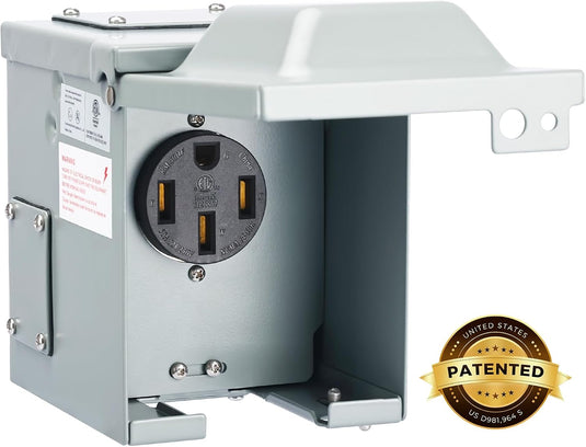 125/250 Volt 50 Amp RV/EV Outlet Box 14-50R