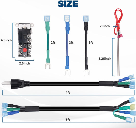 RV Water Heater Electric Conversion Kit