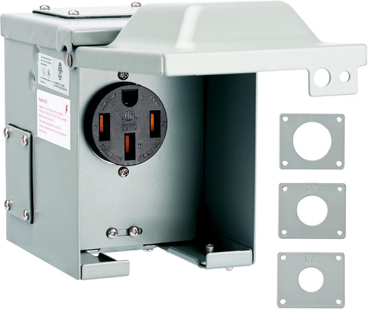 Boîtier de prise électrique pour VR/VE 50 A 125/250 V