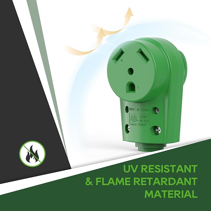 Load image into Gallery viewer, RV Replacement Female Plug 125V 30 Amp
