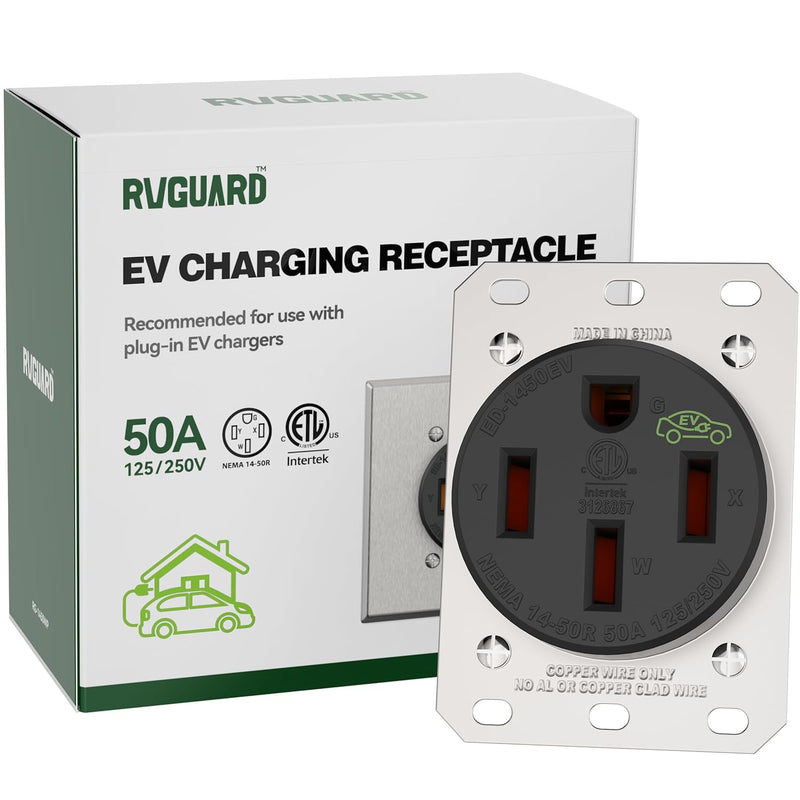 Load image into Gallery viewer, 50 Amp RV Outlet EV Charger
