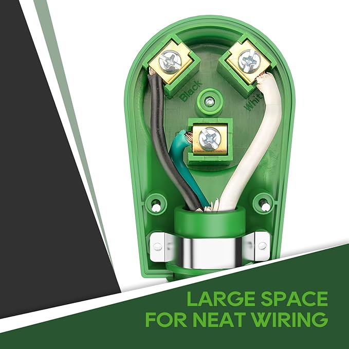 Load image into Gallery viewer, RV Replacement Female Plug 125V 30 Amp
