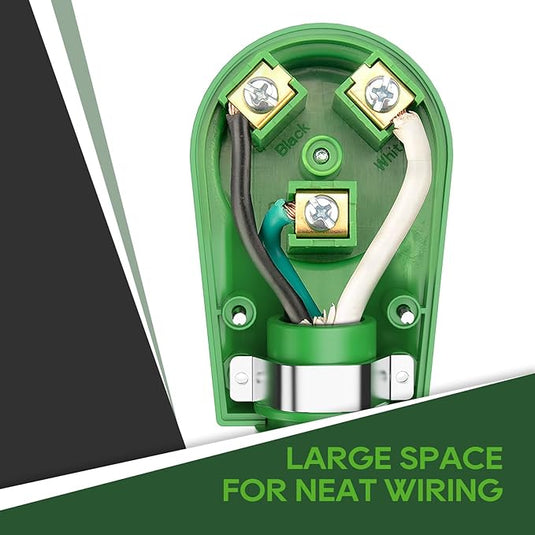 RV Replacement Female Plug 125V 30 Amp