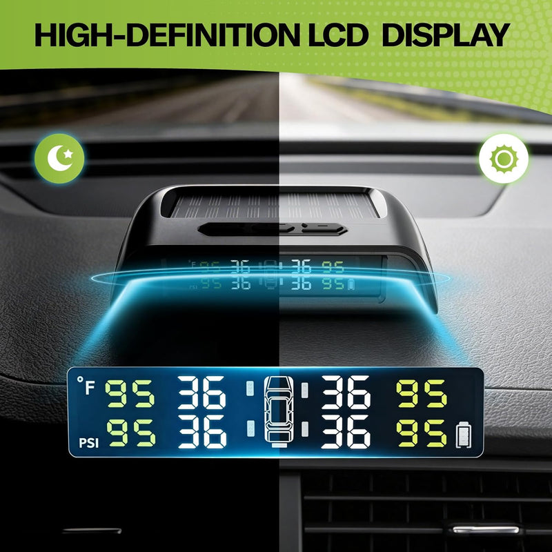 Load image into Gallery viewer, RV Tire Pressure Monitoring System with Solar Charge
