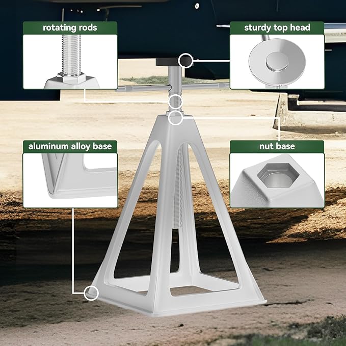Load image into Gallery viewer, Aluminum RV Stabilizer Jacks 4 Pack
