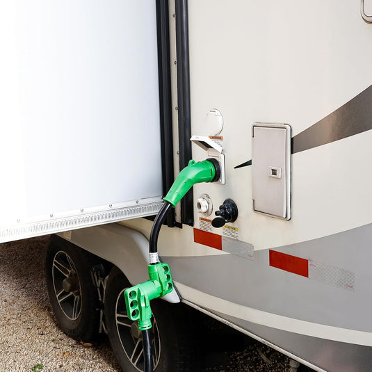 135° 50A to 50A RV Plug Adapter with Locking Connector