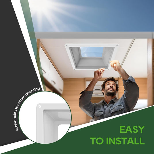 RV Skylight Inner Dome Replacement