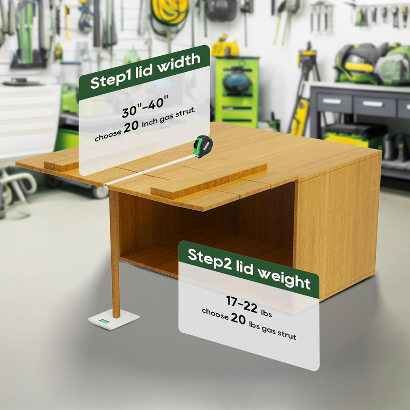Load image into Gallery viewer, RV Gas Struts - Heavy Duty Lift Support 20inch 20lbs
