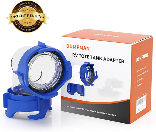 RV Sewer Hose Adapter - 90°