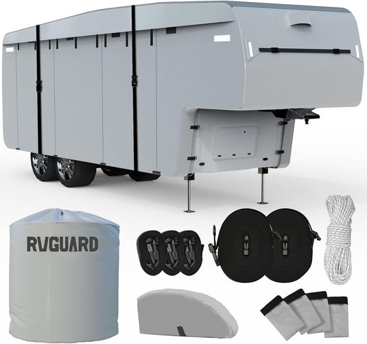 Waterproof & UV Protection 5th Wheel RV Cover