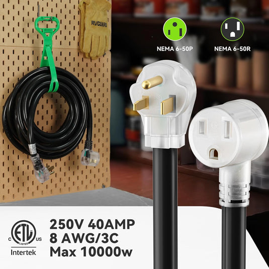 Rallonge pour poste à souder 250 V