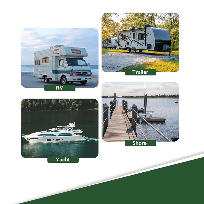 Load image into Gallery viewer, 30A RV Power Inlet –  L5-30P
