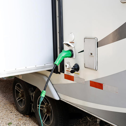 135° 15A to 50A RV Plug Adapter with Locking Connector