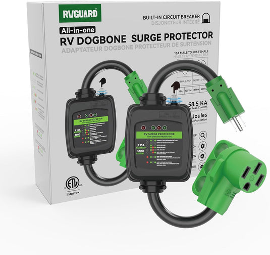 Câble adaptateur pour VR avec protection contre les surtensions et les surcharges 