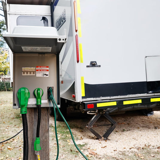 30 Amp to 15 Amp RV Power Adapter Cord