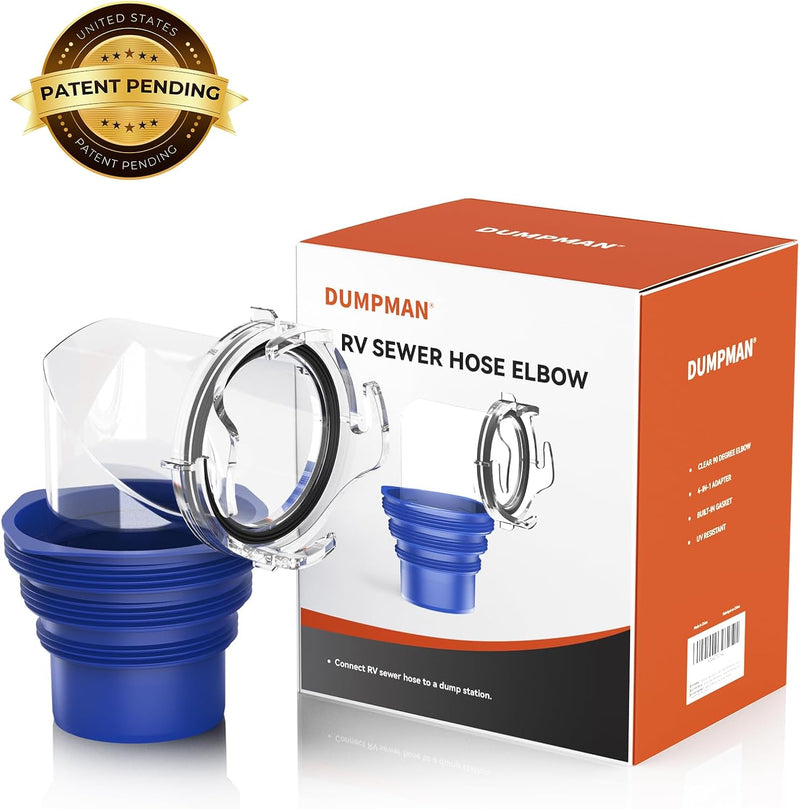 Load image into Gallery viewer, 4-in-1  RV Sewer Hose Elbow
