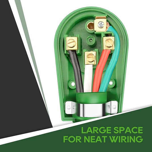 RV Replacement Male Plug 125/250V 50 Amp