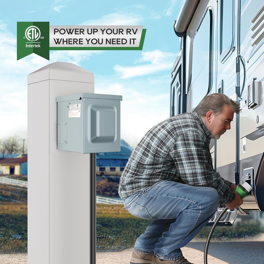 Boîtier de prise électrique pour VR/VE 50 A 125/250 V