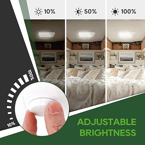 Load image into Gallery viewer, RV 12V LED Ceiling Single Dome Light
