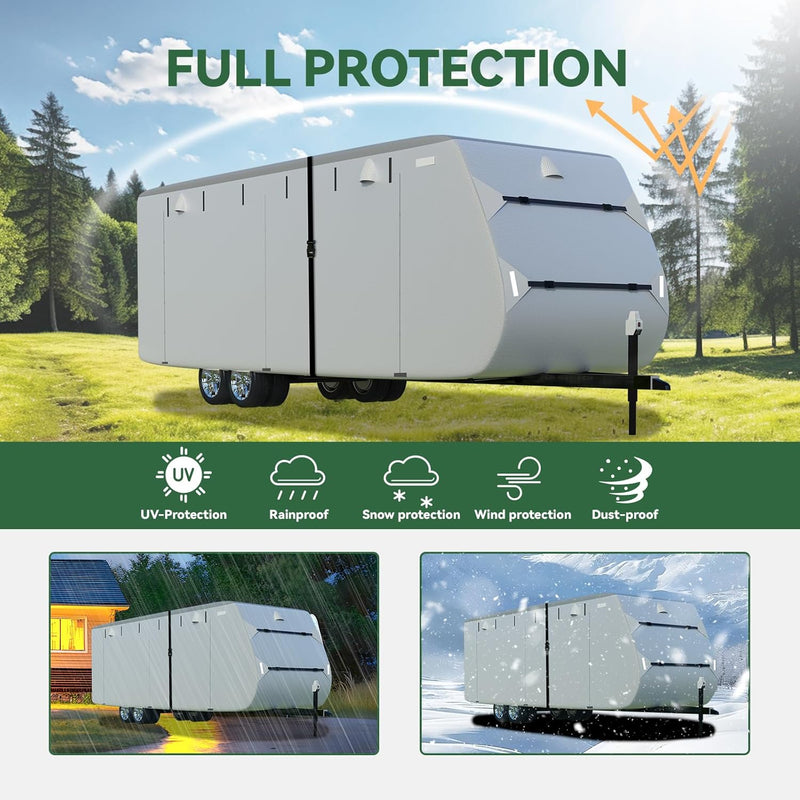 Load image into Gallery viewer, Waterproof &amp; UV Protection Trailer Cover
